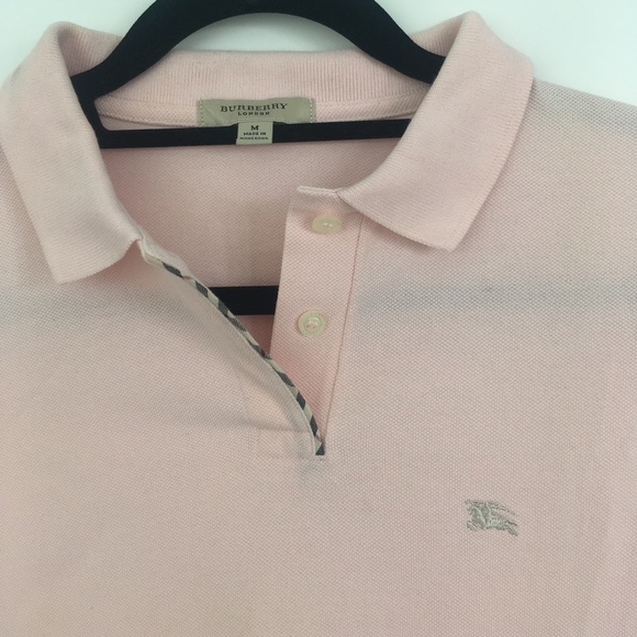 Burberry Light Pink Polo - Picture 2 of 9